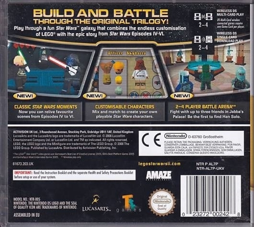 Lego Star Wars II The Original Trilogy - Nintendo DS (A Grade) (Genbrug)